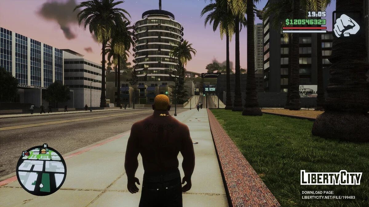 Graphismes réalistes et améliorés / GTA San Andreas : L'Édition Ultime