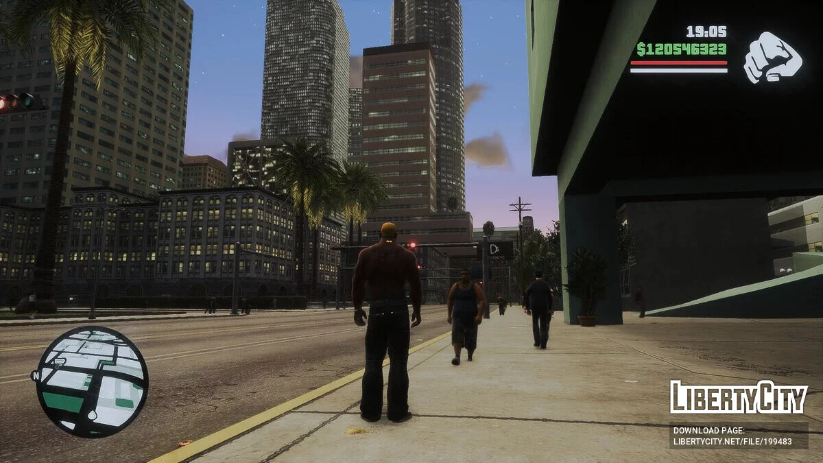 Graphismes réalistes et améliorés / GTA San Andreas : L'Édition Ultime