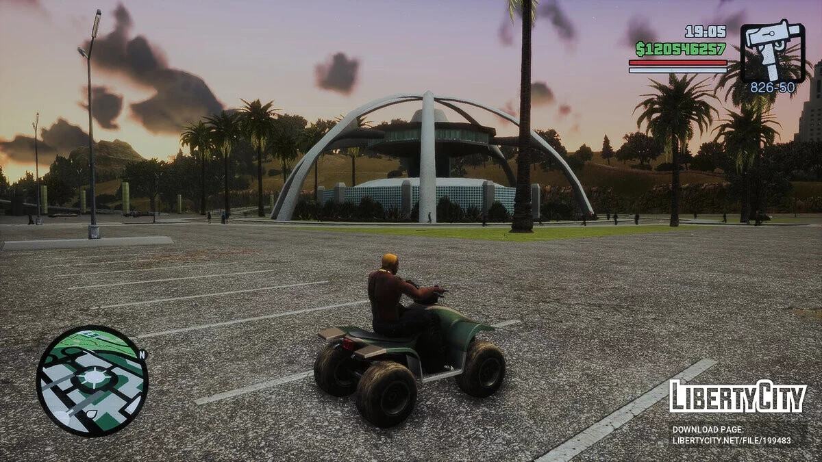 Graphismes réalistes et améliorés / GTA San Andreas : L'Édition Ultime