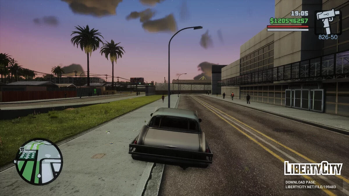Graphismes réalistes et améliorés / GTA San Andreas : L'Édition Ultime