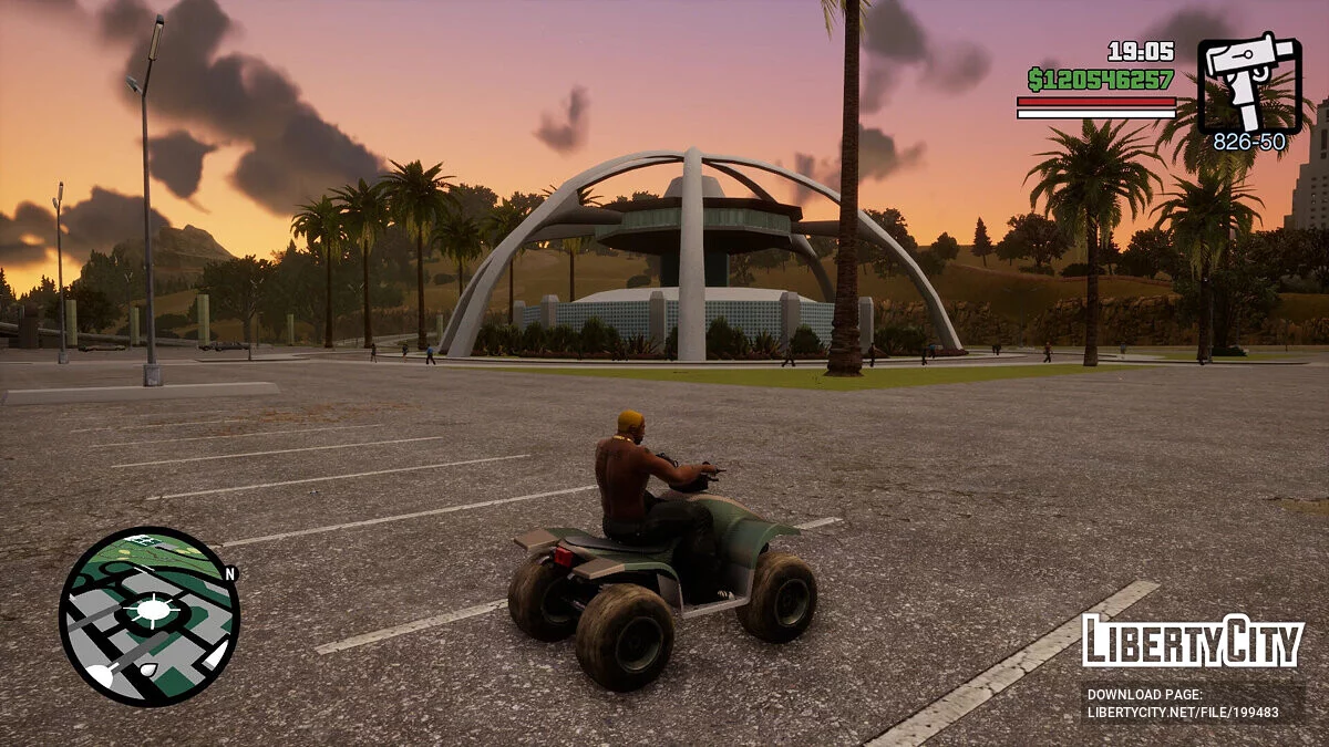 Graphismes réalistes et améliorés / GTA San Andreas : L'Édition Ultime