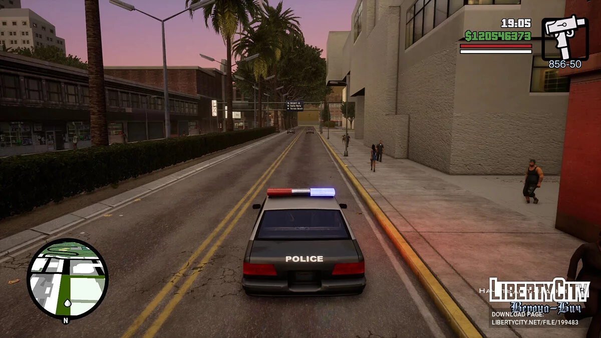 Graphismes réalistes et améliorés / GTA San Andreas : L'Édition Ultime