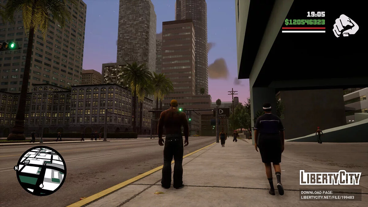 Graphismes réalistes et améliorés / GTA San Andreas : L'Édition Ultime