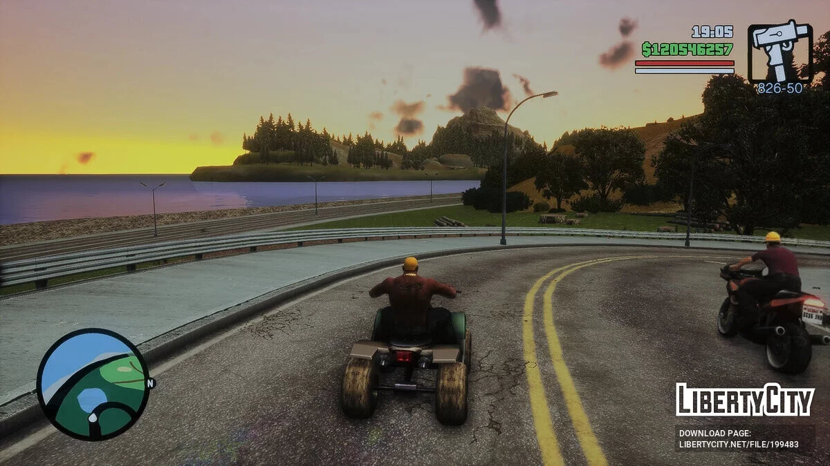 Graphismes réalistes et améliorés / GTA San Andreas : L'Édition Ultime