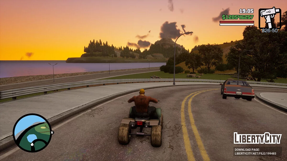 Graphismes réalistes et améliorés / GTA San Andreas : L'Édition Ultime