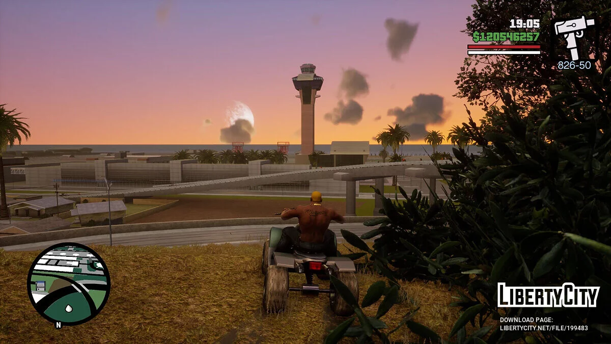 Graphismes réalistes et améliorés / GTA San Andreas : L'Édition Ultime