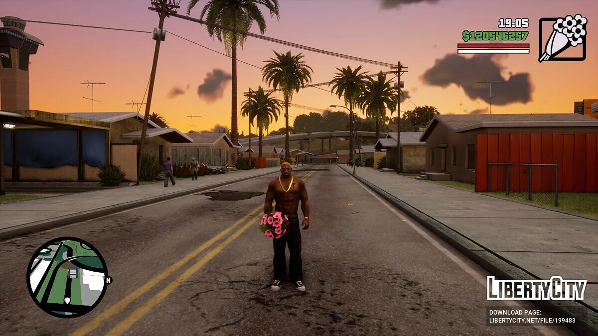 Graphismes réalistes et améliorés / GTA San Andreas : L'Édition Ultime