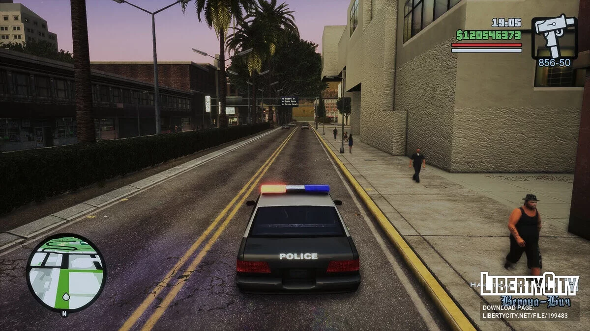 Graphismes réalistes et améliorés / GTA San Andreas : L'Édition Ultime