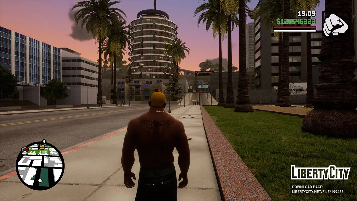 Graphismes réalistes et améliorés / GTA San Andreas : L'Édition Ultime