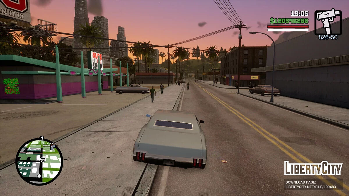 Graphismes réalistes et améliorés / GTA San Andreas : L'Édition Ultime