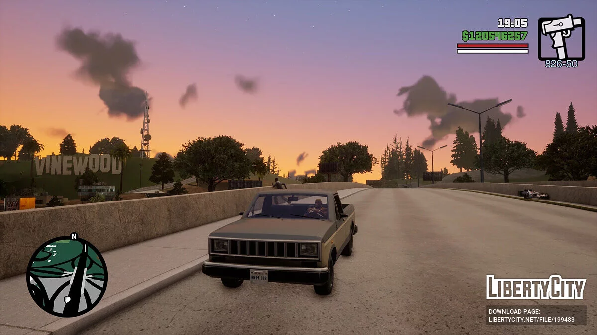 Graphismes réalistes et améliorés / GTA San Andreas : L'Édition Ultime