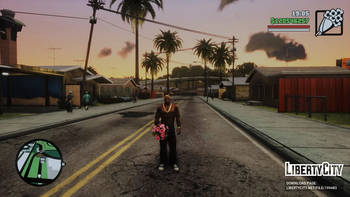 Graphismes réalistes et améliorés / GTA San Andreas : L'Édition Ultime