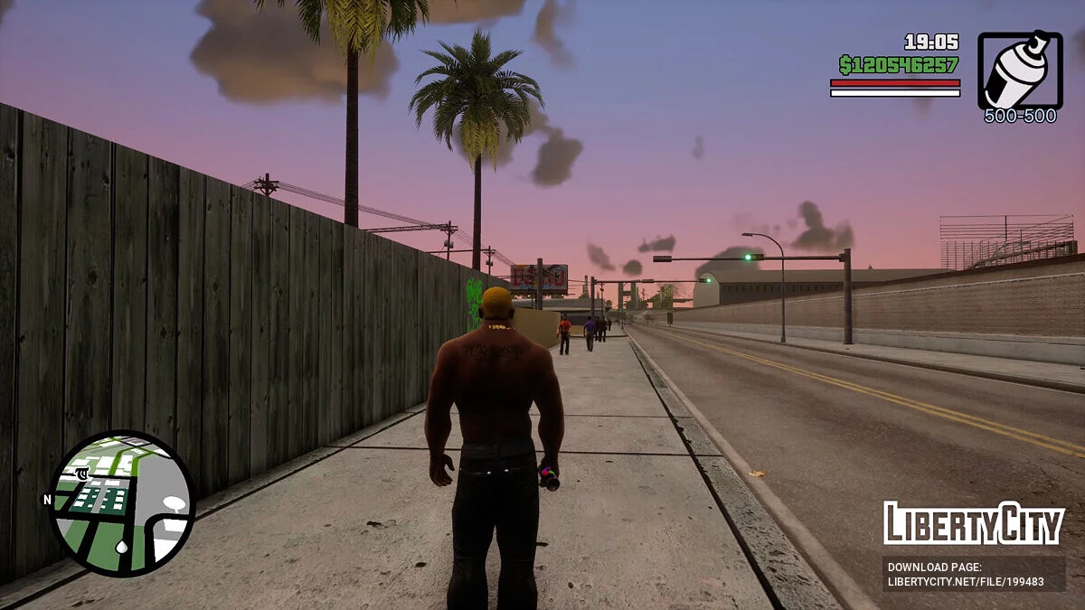 Graphismes réalistes et améliorés / GTA San Andreas : L'Édition Ultime