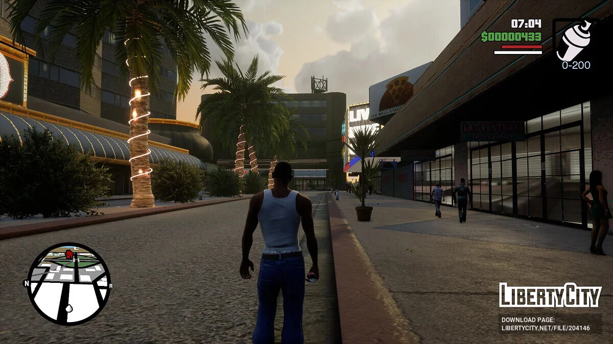 Realistic visuals / GTA San Andreas: The Definitive Edition