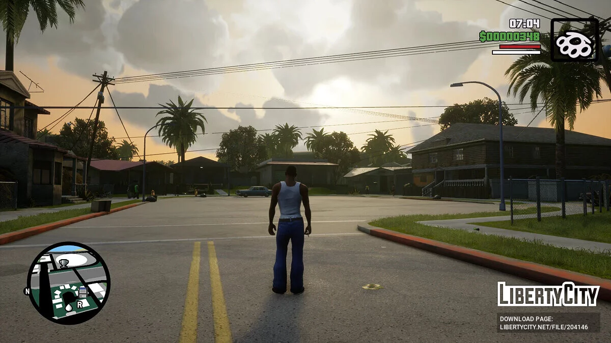 Realistic visuals / GTA San Andreas: The Definitive Edition