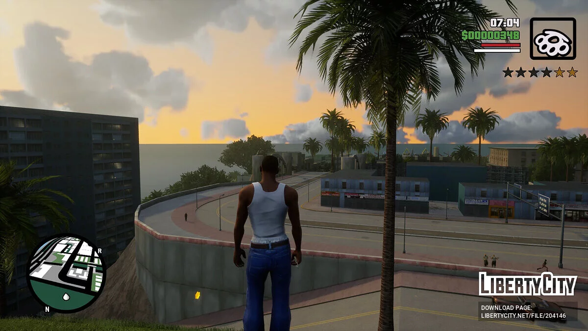 Realistic visuals / GTA San Andreas: The Definitive Edition