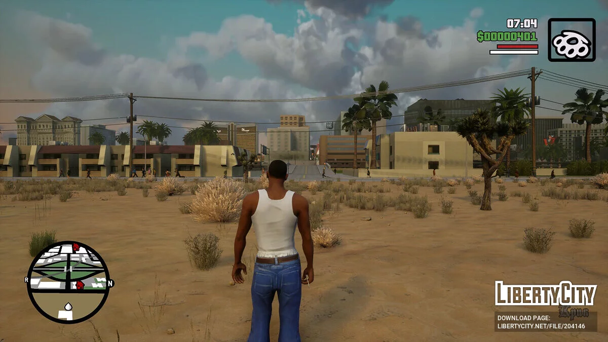 Realistic visuals / GTA San Andreas: The Definitive Edition