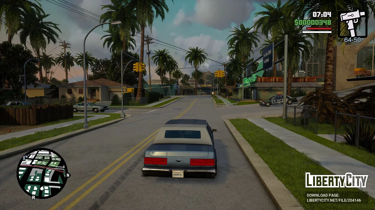 Realistic visuals / GTA San Andreas: The Definitive Edition