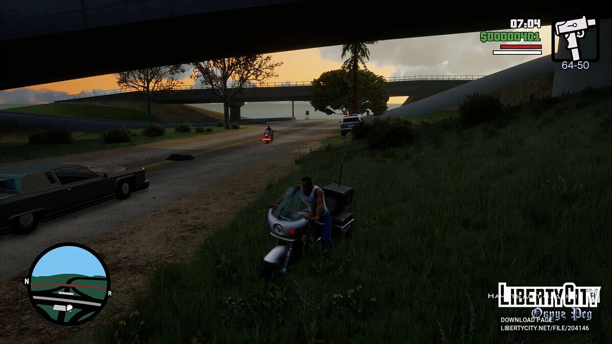 Realistic visuals / GTA San Andreas: The Definitive Edition