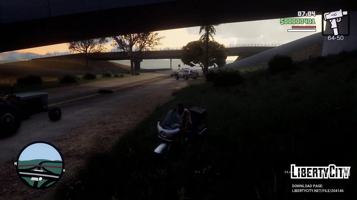 Realistic visuals / GTA San Andreas: The Definitive Edition