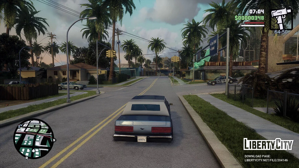 Realistic visuals / GTA San Andreas: The Definitive Edition