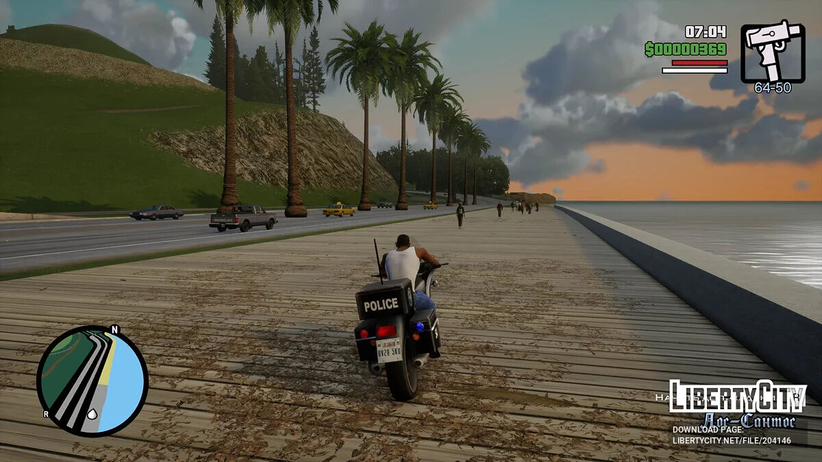 Realistic visuals / GTA San Andreas: The Definitive Edition