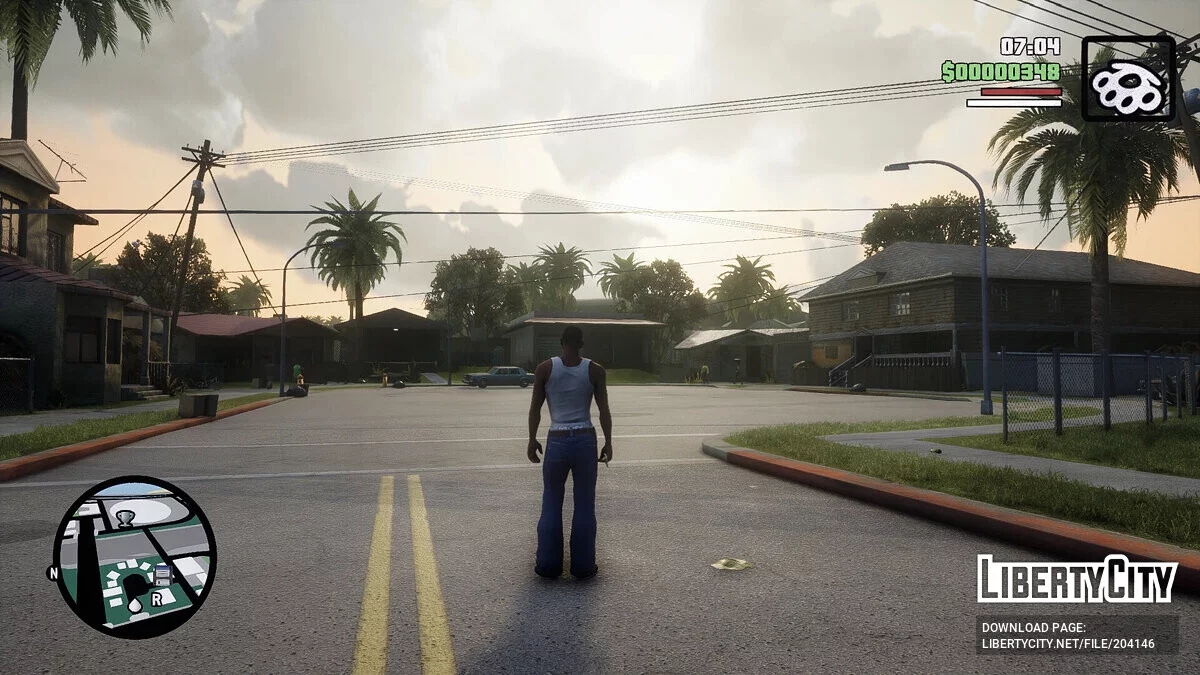 Realistic visuals / GTA San Andreas: The Definitive Edition