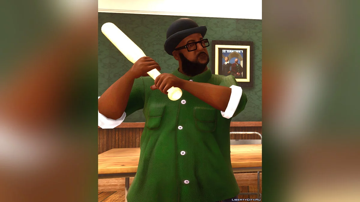 Big Smoke got a beard / GTA San Andreas: The Definitive Edition