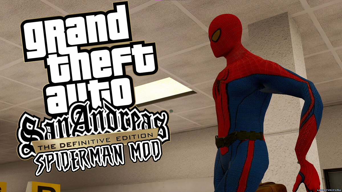 Download GTA Grand Theft Auto San Andreas MOD APK v2.00 (Spider man module)  for Android