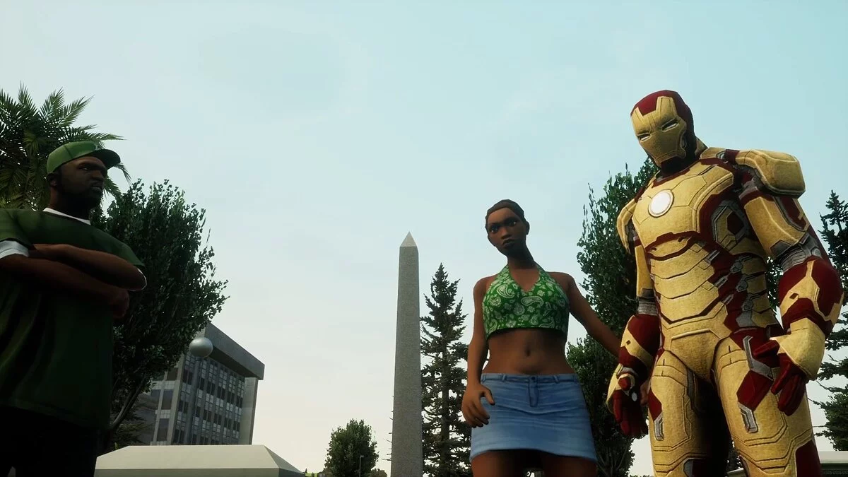 Iron Man / GTA San Andreas: The Definitive Edition