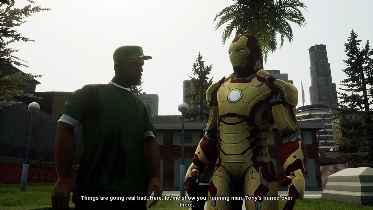 Iron Man / GTA San Andreas: The Definitive Edition