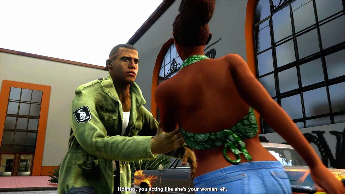 Лінкольн Клей з Mafia 3 / GTA San Andreas: The Definitive Edition