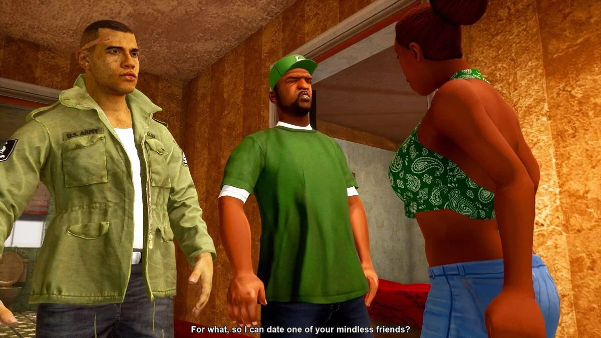 Лінкольн Клей з Mafia 3 / GTA San Andreas: The Definitive Edition