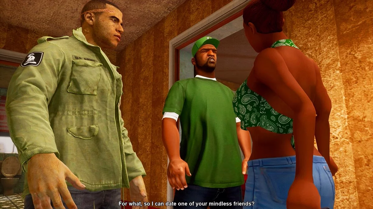 Лінкольн Клей з Mafia 3 / GTA San Andreas: The Definitive Edition