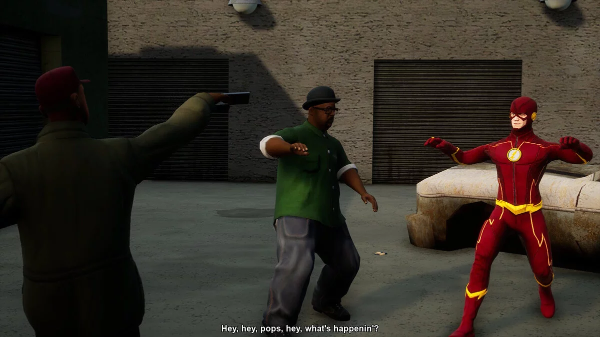 The Flash / GTA San Andreas: The Definitive Edition