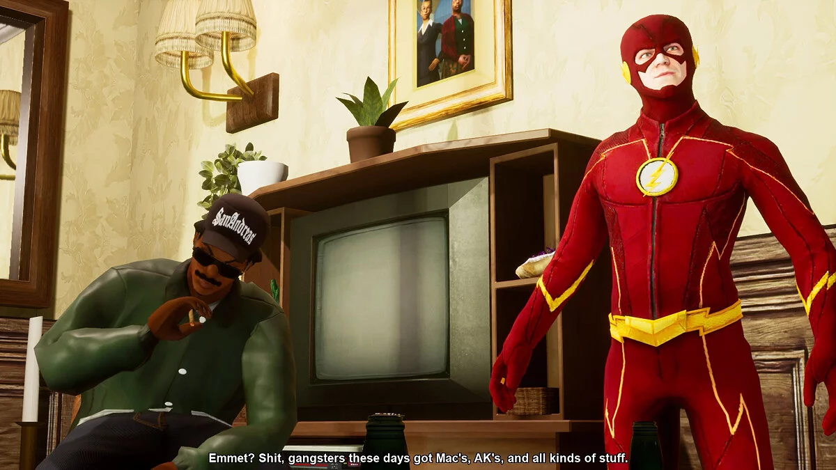 The Flash / GTA San Andreas: The Definitive Edition