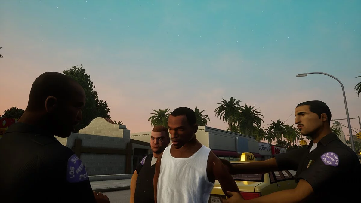 Carl yang Ditingkatkan / GTA San Andreas: The Definitive Edition