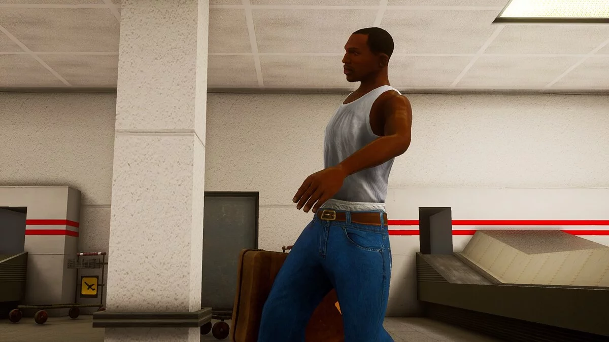 Carl yang Ditingkatkan / GTA San Andreas: The Definitive Edition