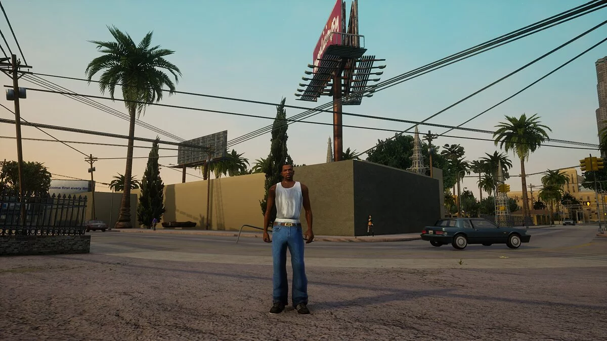 Carl yang Ditingkatkan / GTA San Andreas: The Definitive Edition