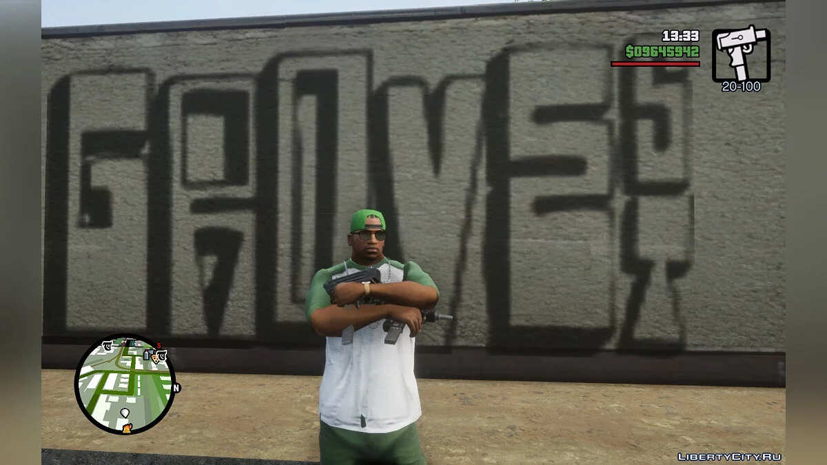 Completed save with all captured territories / GTA San Andreas: The Definitive Edition