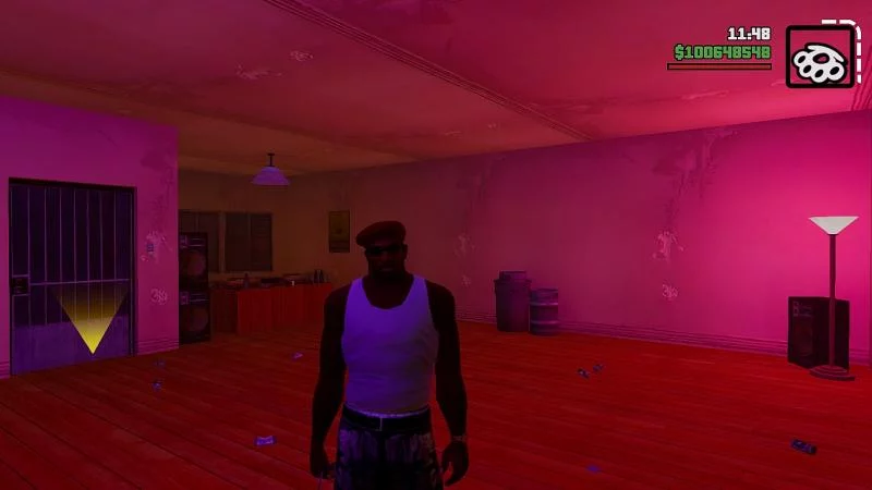 Доступ до прихованих інтер'єрів / GTA San Andreas: The Definitive Edition