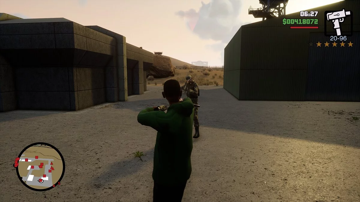Projet militaire (v1) / GTA San Andreas : L'Édition Ultime