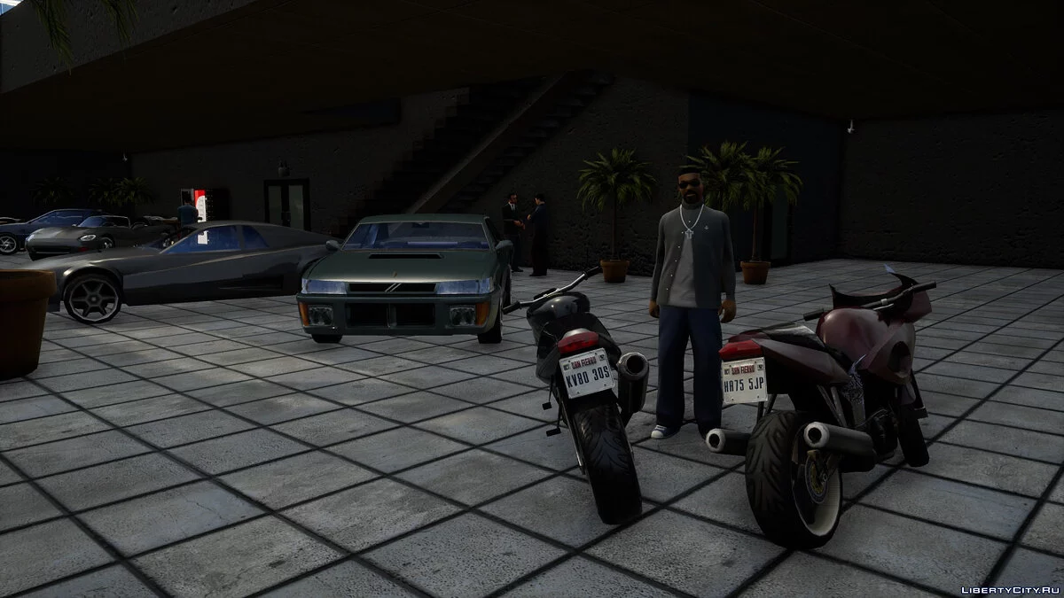 Animación del concesionario de coches Wang Cars / GTA San Andreas: La Edición Definitiva