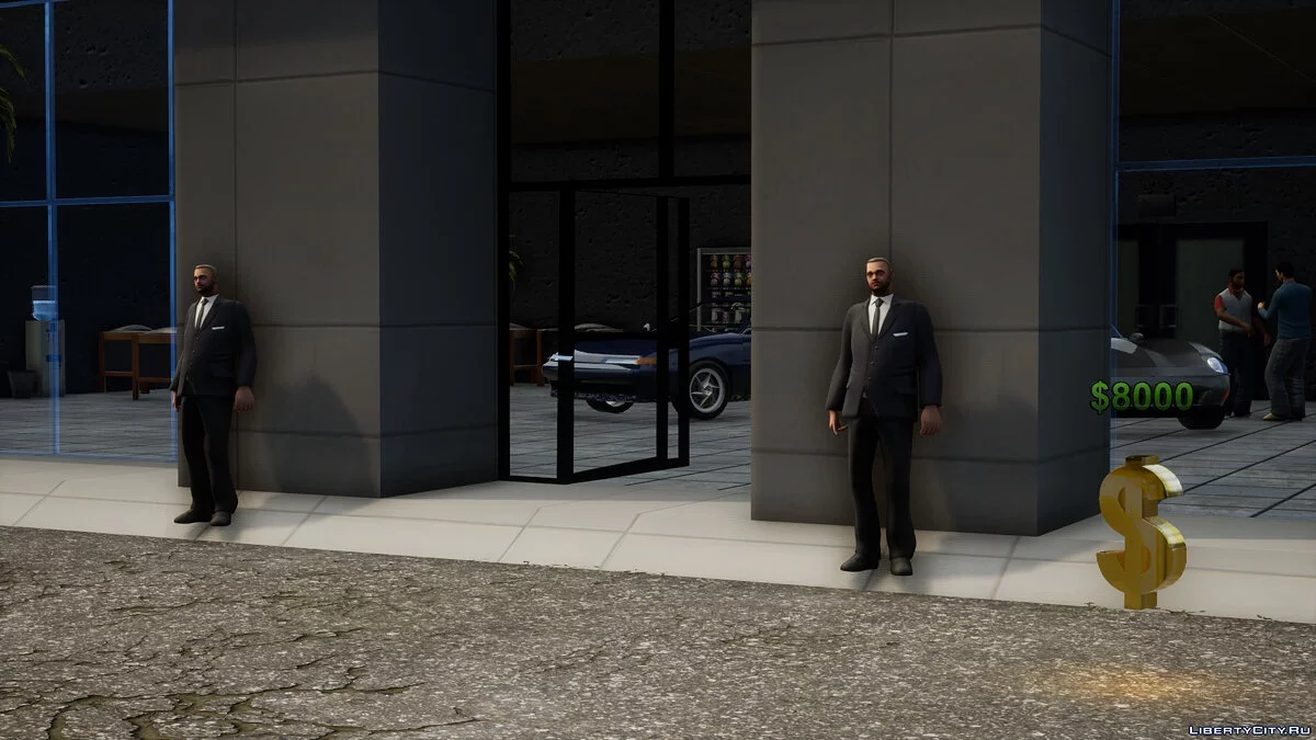 Animación del concesionario de coches Wang Cars / GTA San Andreas: La Edición Definitiva