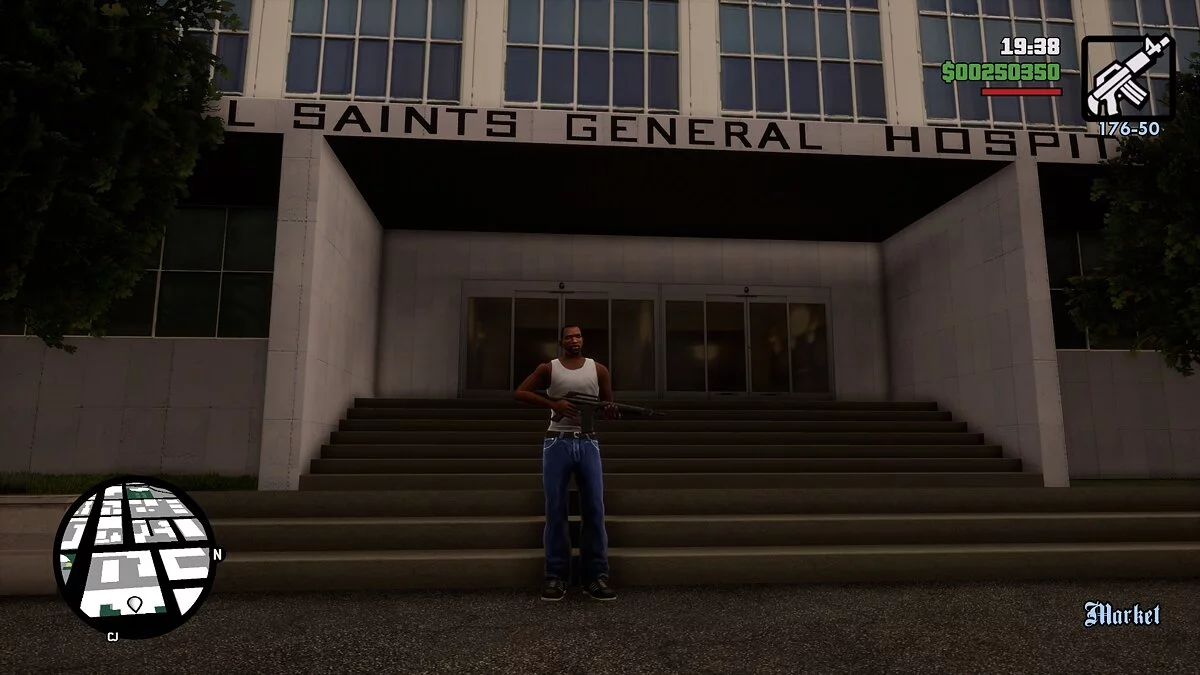 Збереження зброї після смерті чи арешту / GTA San Andreas: The Definitive Edition