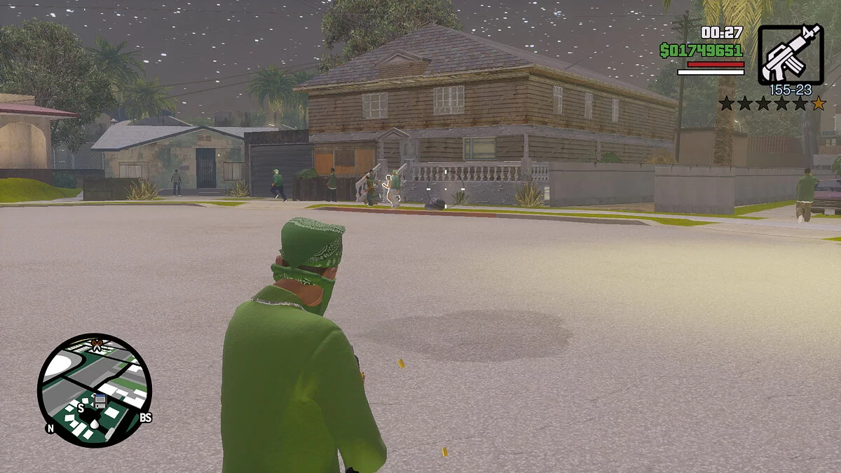 Camera shake when shooting / GTA San Andreas: The Definitive Edition