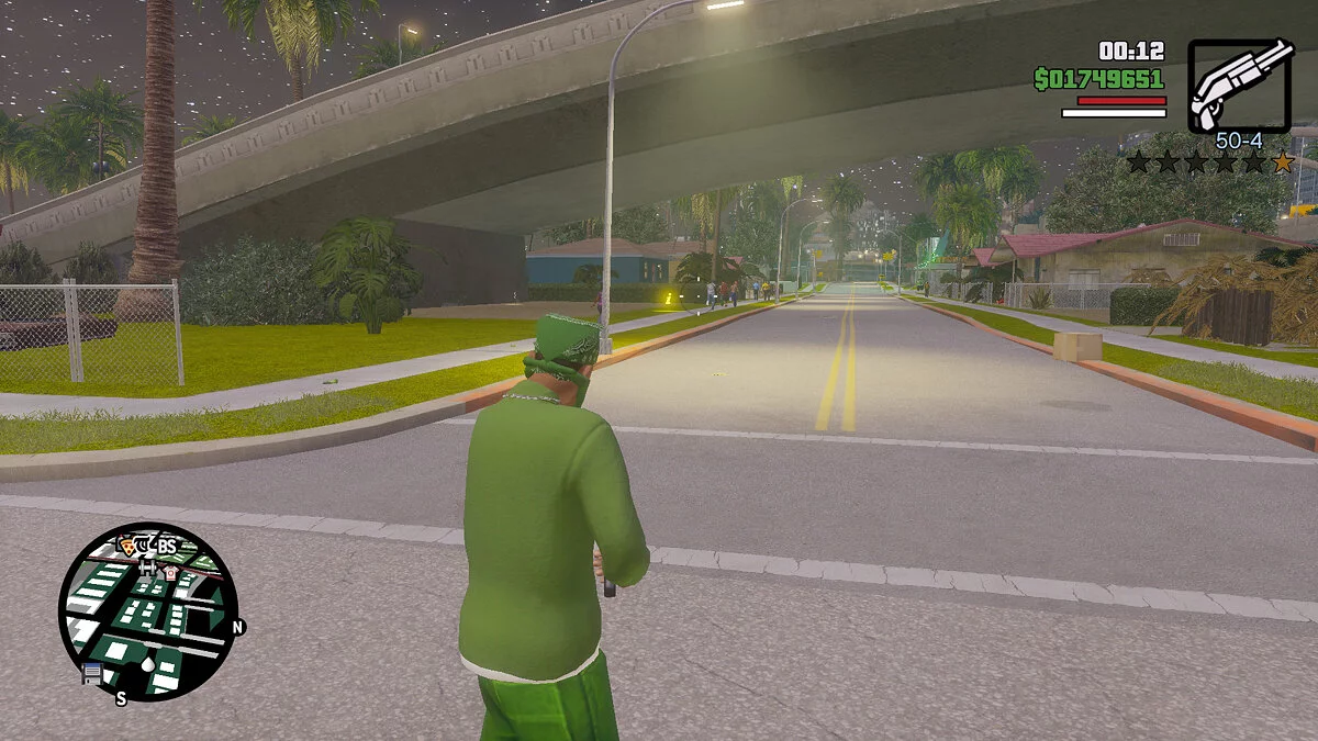 Camera shake when shooting / GTA San Andreas: The Definitive Edition