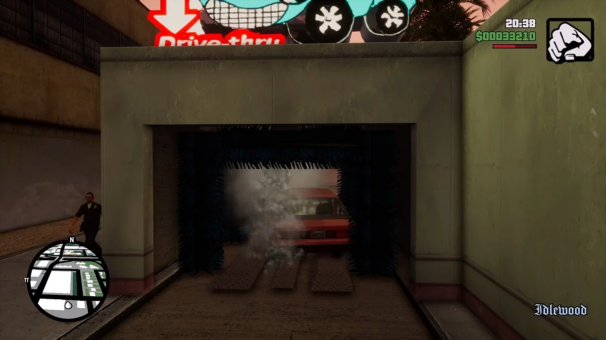 Lavagens de Carro Funcionais / GTA San Andreas: The Definitive Edition
