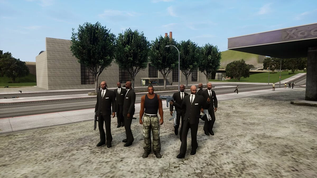 بوديجارد / GTA سان أندرياس: النسخة النهائية