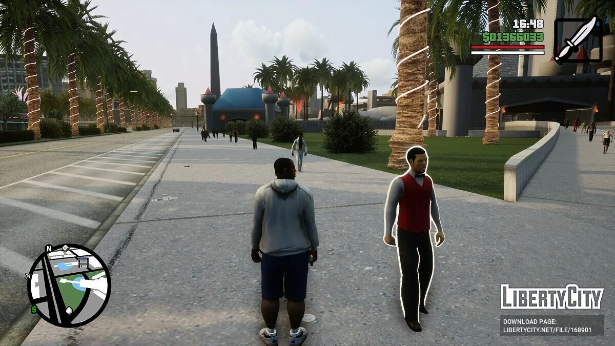 Супер ніж / GTA San Andreas: The Definitive Edition